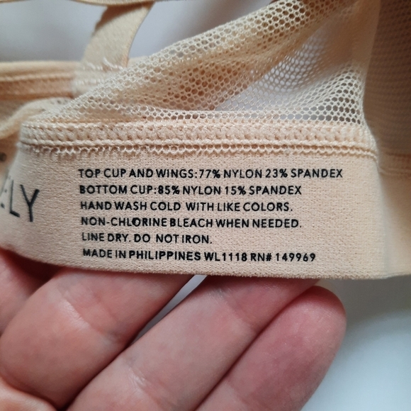 NWT Lively No-Wire Push-Up bra Toasted Almond Style #45620 Size 36D - Picture 11 of 12